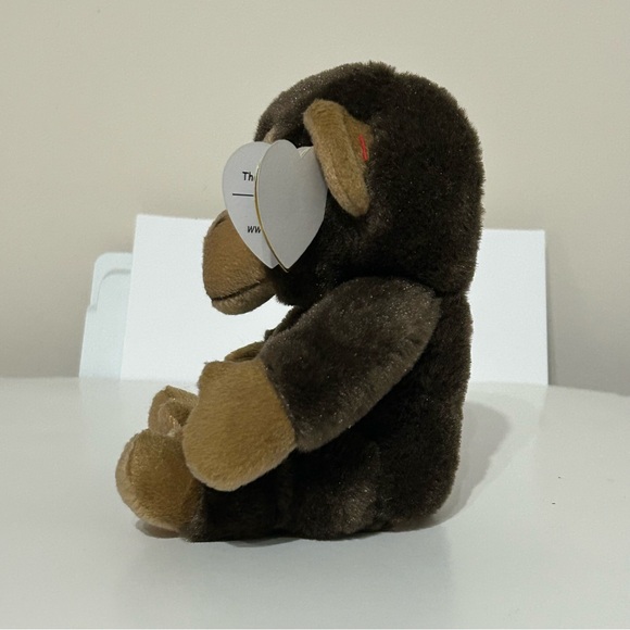 Ty Original Beanies Bananas the Monkey (Glitter Eyes) - Picture 4 of 10